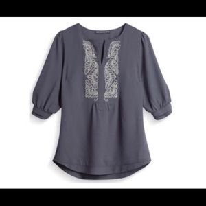 NWT *Stitch Fix* Brixon Ivy Mandrake Bib Blouse